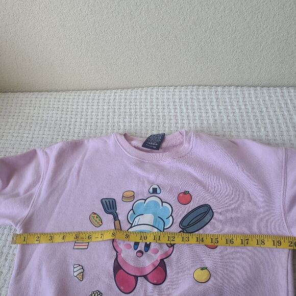 Nintendo Kirby Chef Crewneck - BoxLunch Exclusive Women's Size XS - Picture 3 of 7